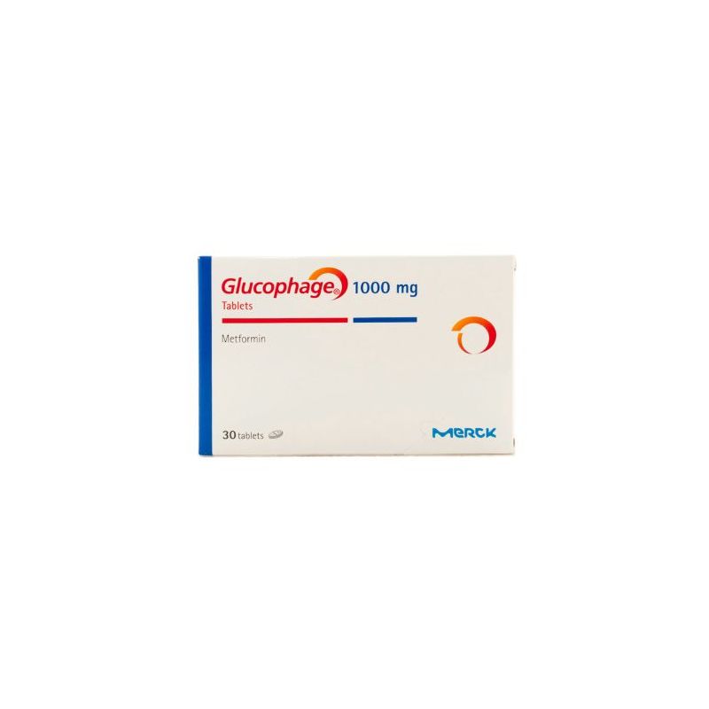 GLUCOPHAGE  XR 1000MG - 30TAB