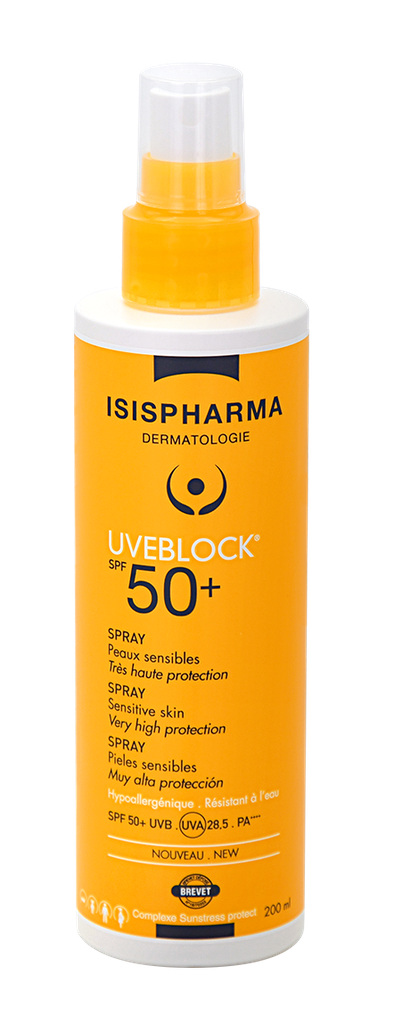 رذاذ SPF50+ للكبار إيسيس فارما 200 مل
